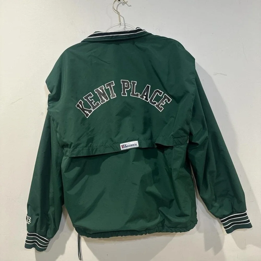 Vintage Boathouse KPS Athletics‎ green 1/4 quarter zip pullover